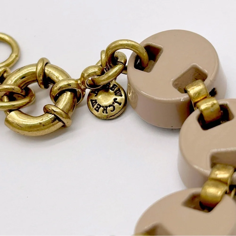 J. Crew Taupe Brulee Necklace
